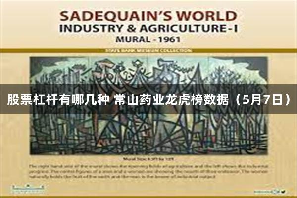 股票杠杆有哪几种 常山药业龙虎榜数据（5月7日）